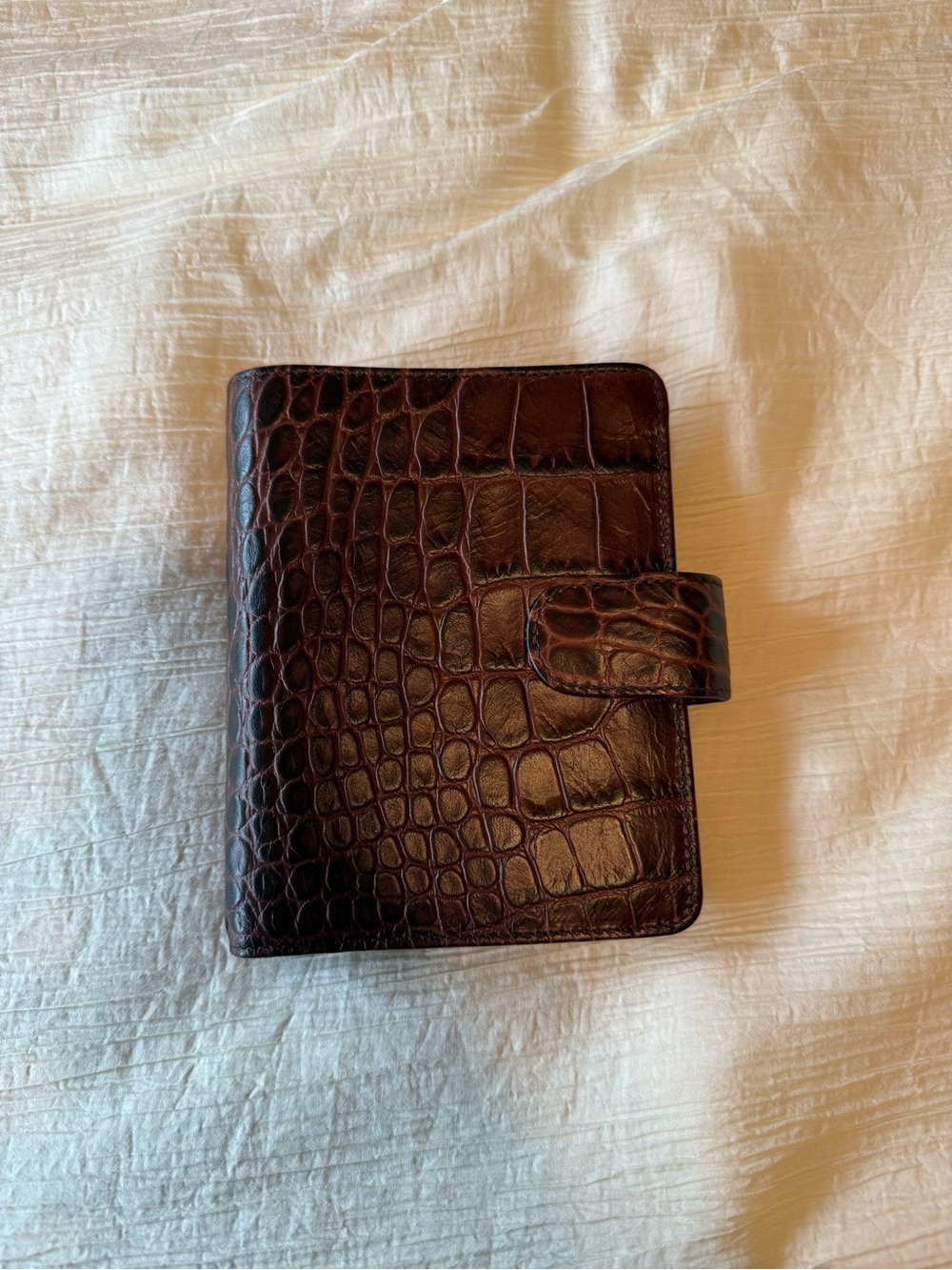 Filofax Classic Croc Pocket Leather Organizer - Picture 10 of 12